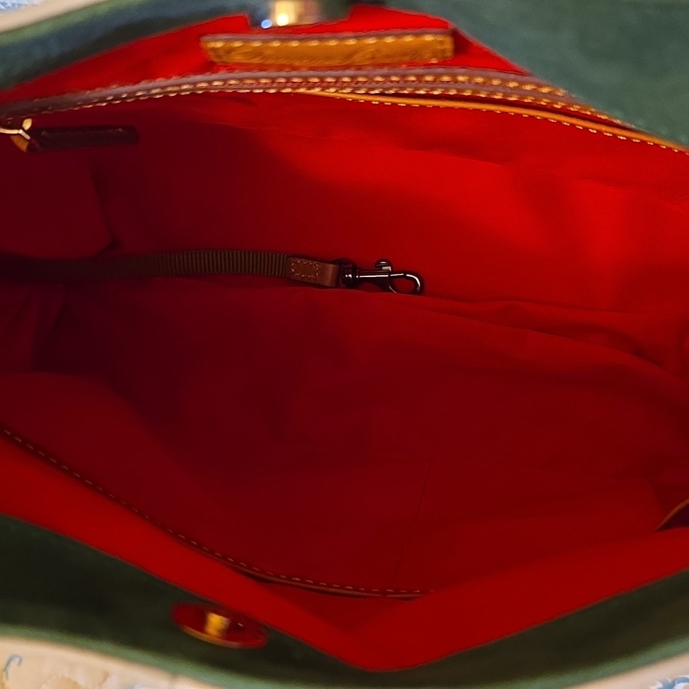 Dooney & Bourke Florentine Leather Twist Sac Shoulder Bag - Picture 5 of 6